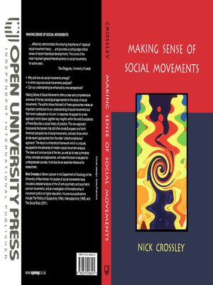 cover image of Making Sense of Social Movements